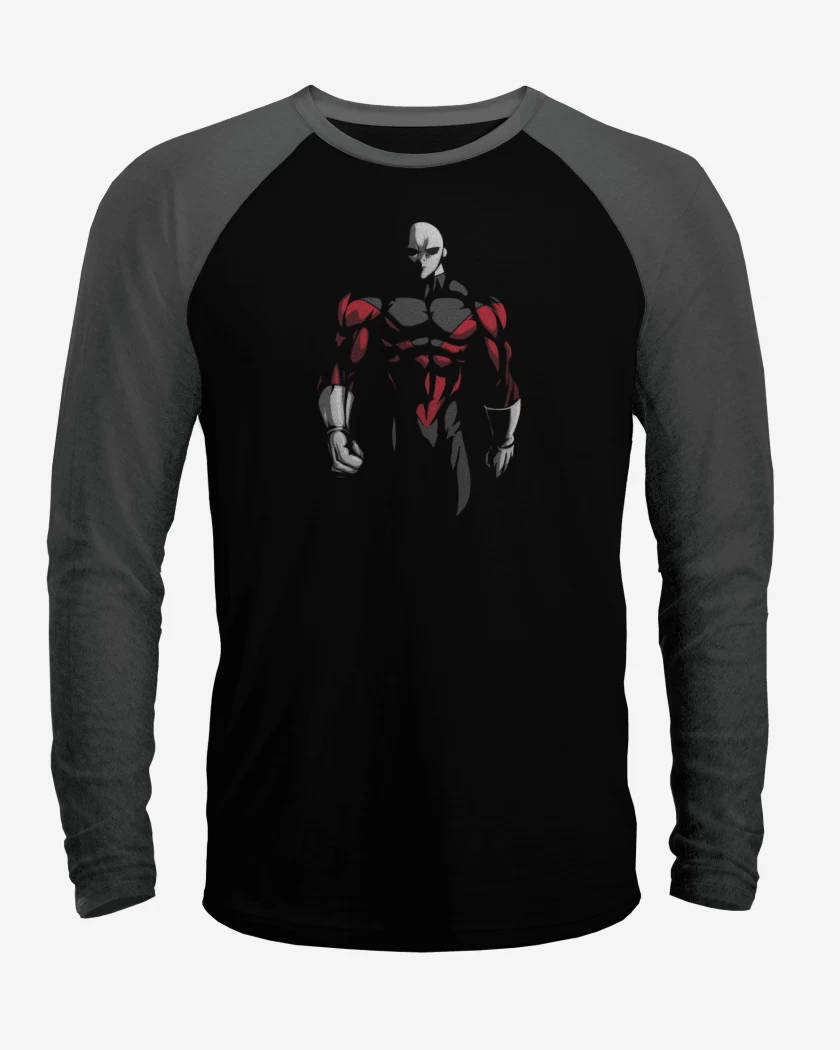 Polera Raglan Negro / Negro Heather de Jiren