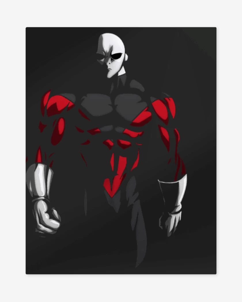 Print metalico Negro de Jiren