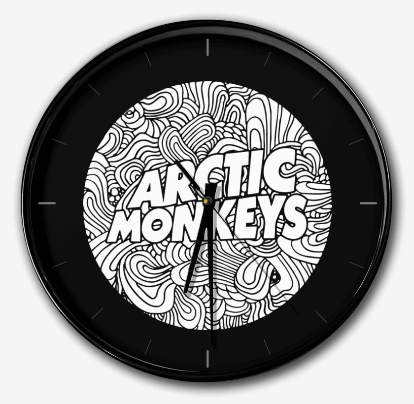 Reloj Negro de Arctic Monkeys