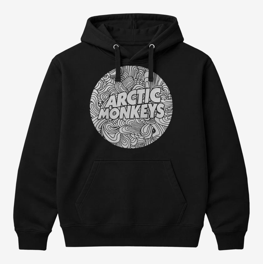 Polerón Canguro Negro de Arctic Monkeys