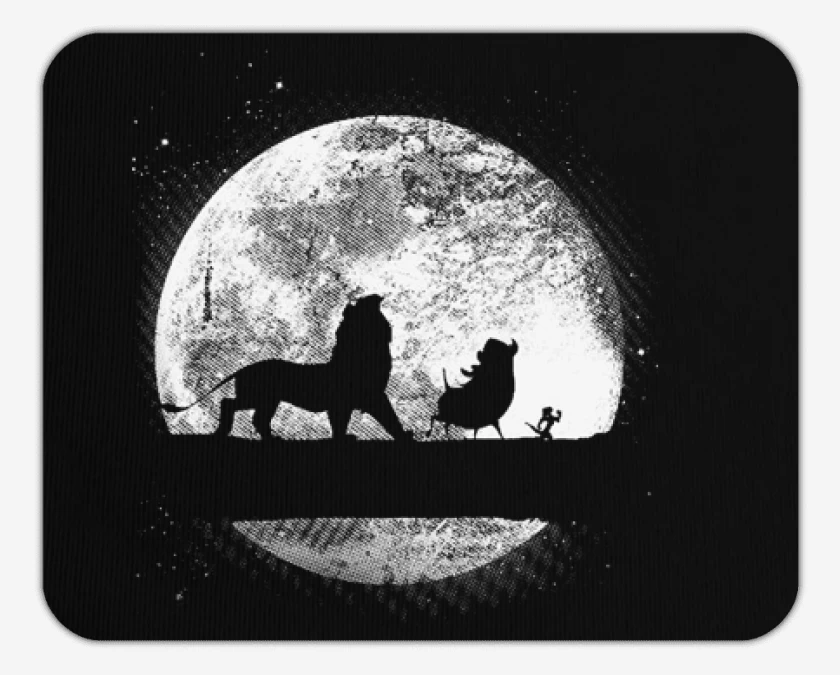 Mousepad Rey Leon Luna 