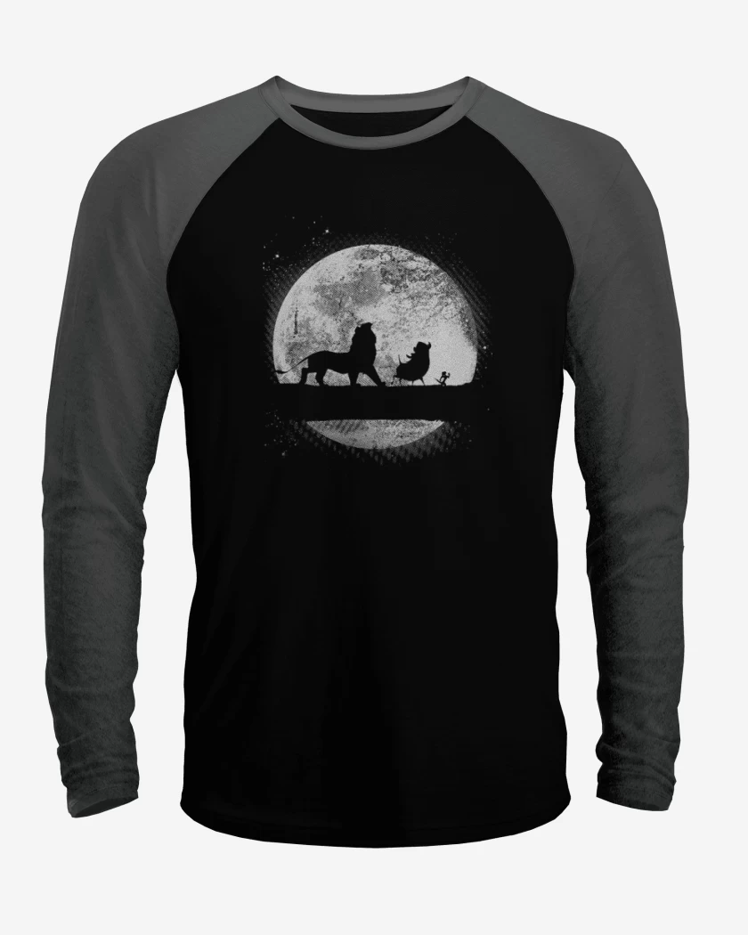 Polera Raglan Rey Leon Luna 