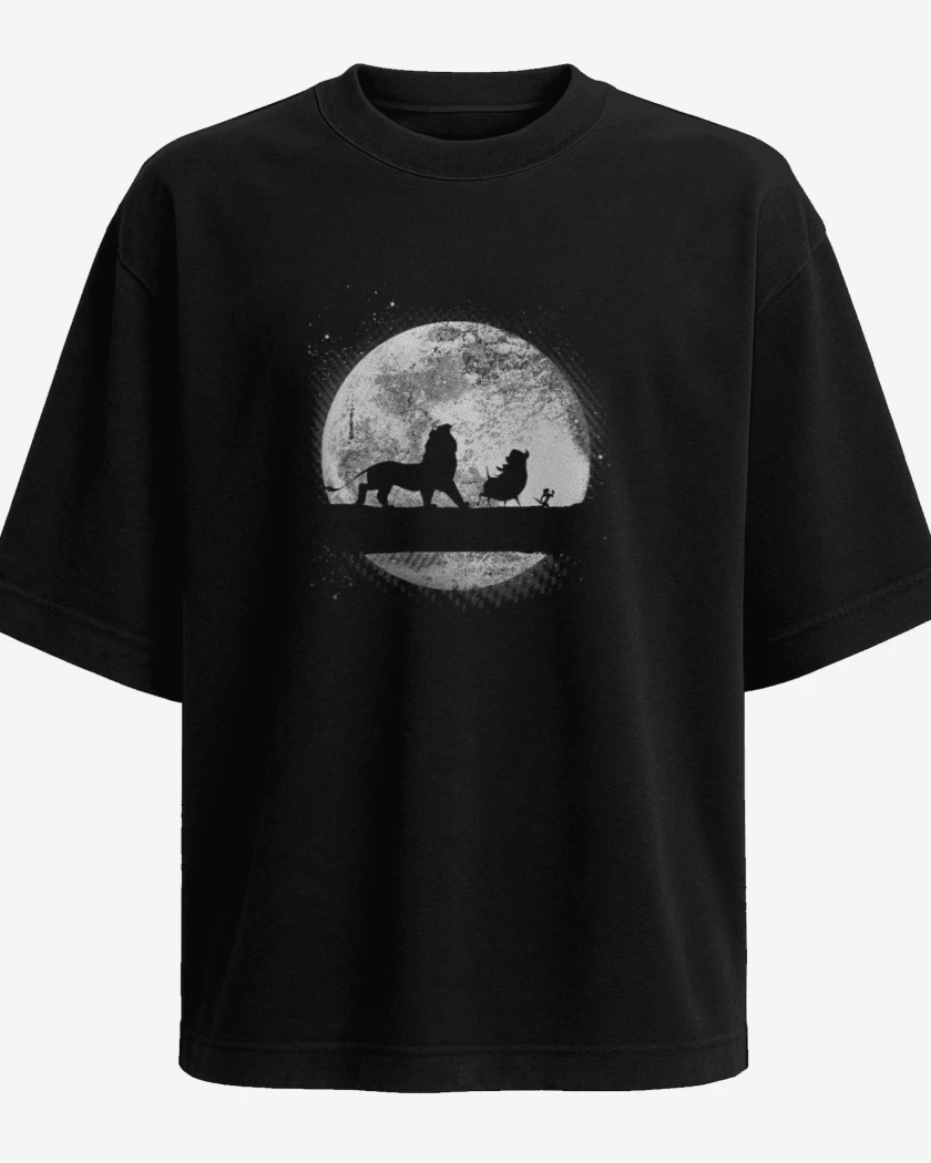 Polera Oversize Rey Leon Luna 