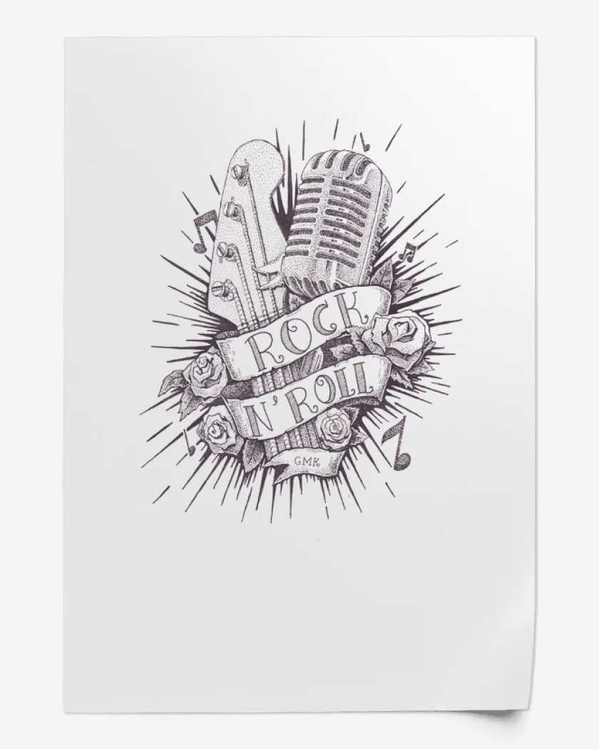 Print Rock n Roll