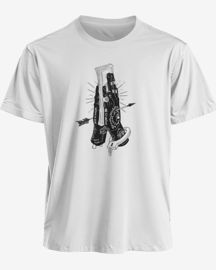 Polera Black Hand