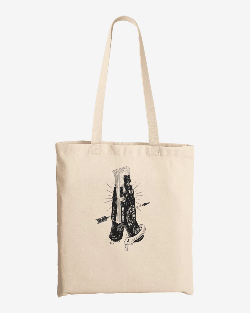 Totebag Black Hand