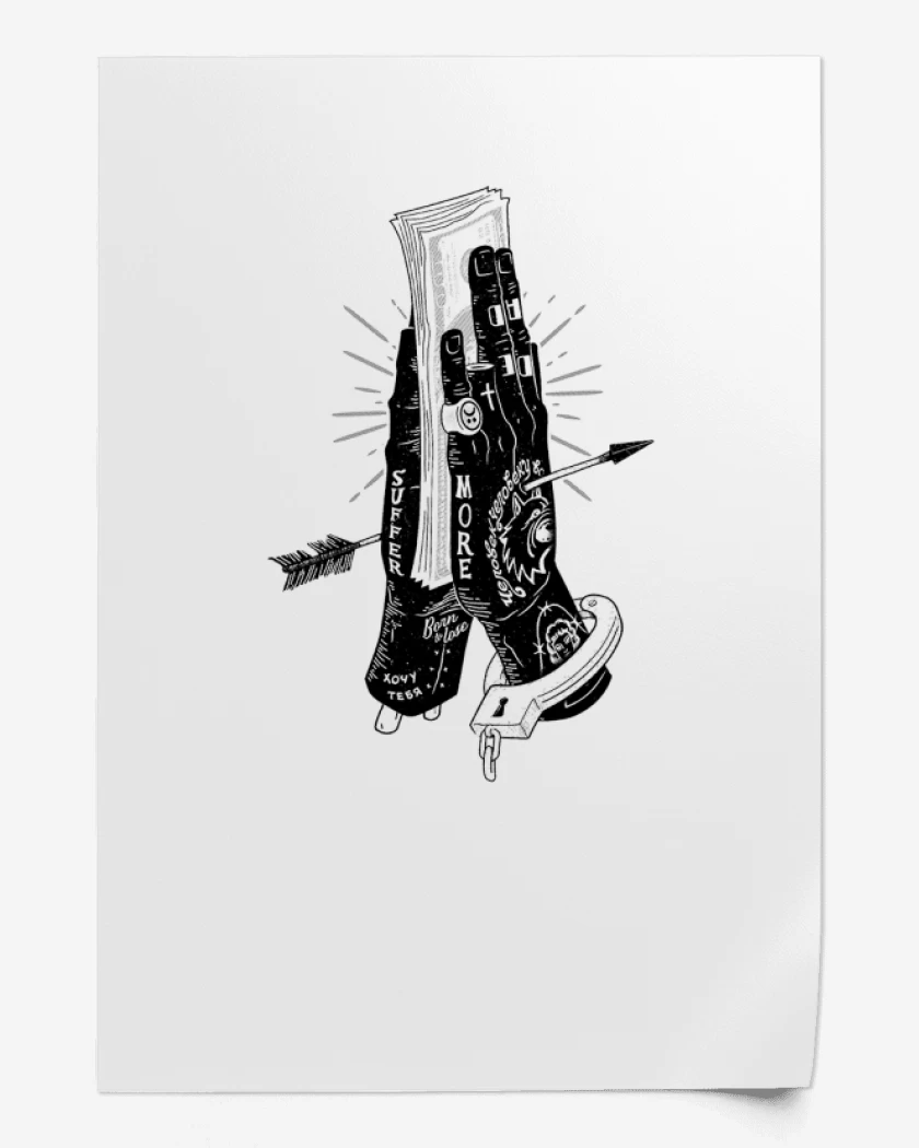 Print Black Hand