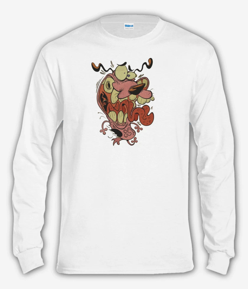 Polera manga larga Blanco de Coraje