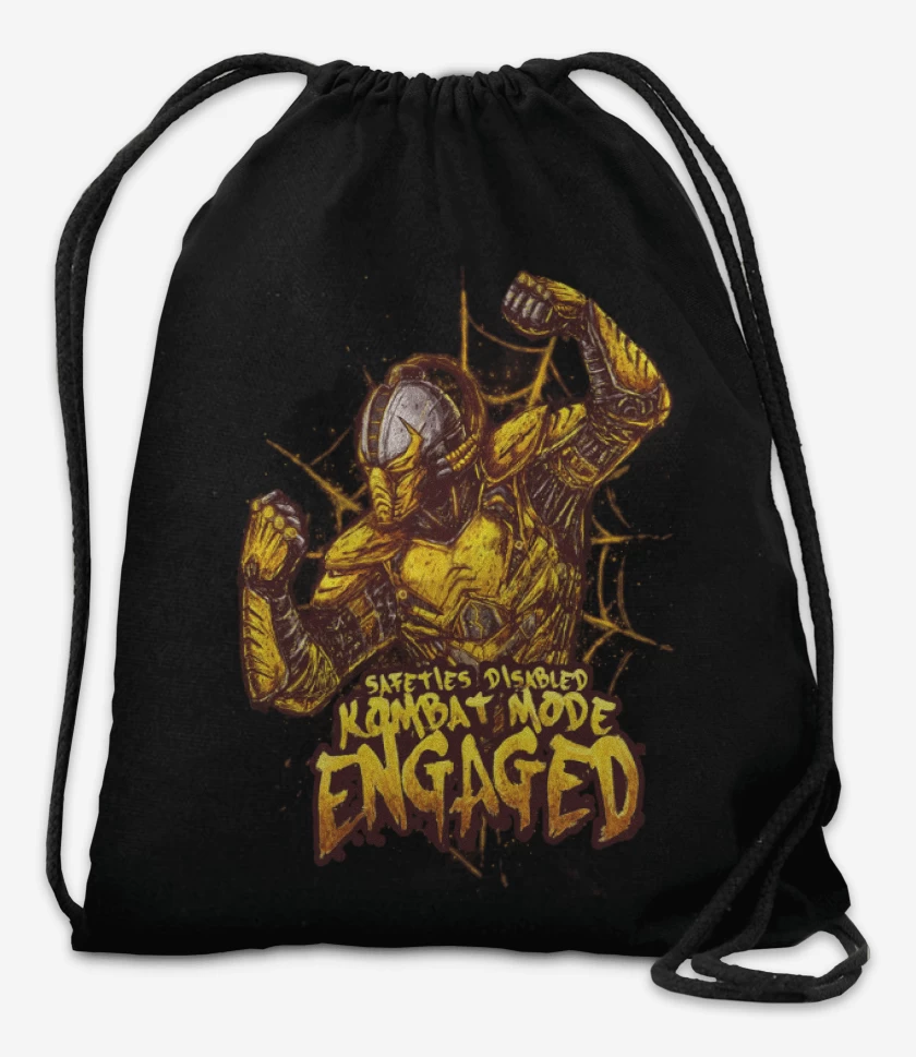 Mochila Negro de Cyrax