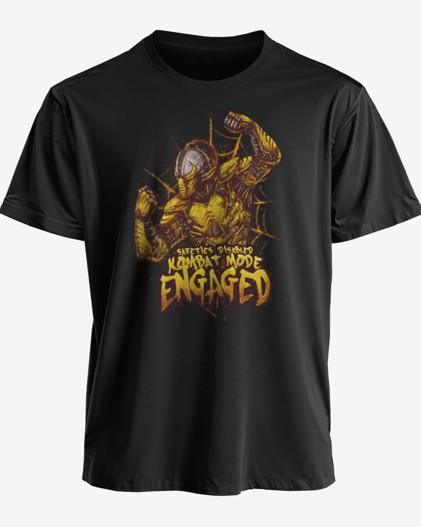 Polera premium Negro de Cyrax