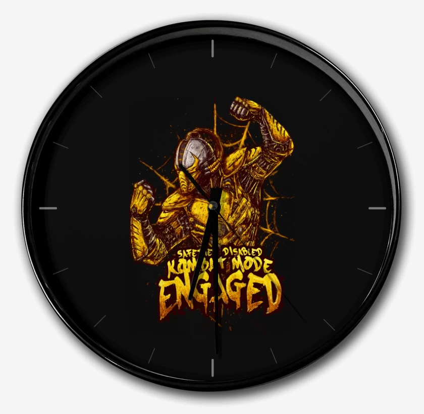 Reloj Negro de Cyrax