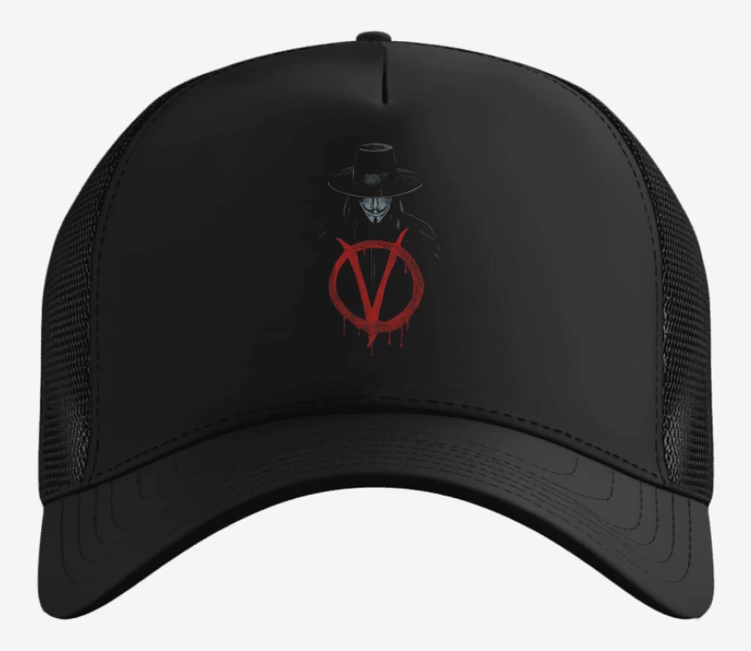 Gorro Negro de V for Vendetta - V