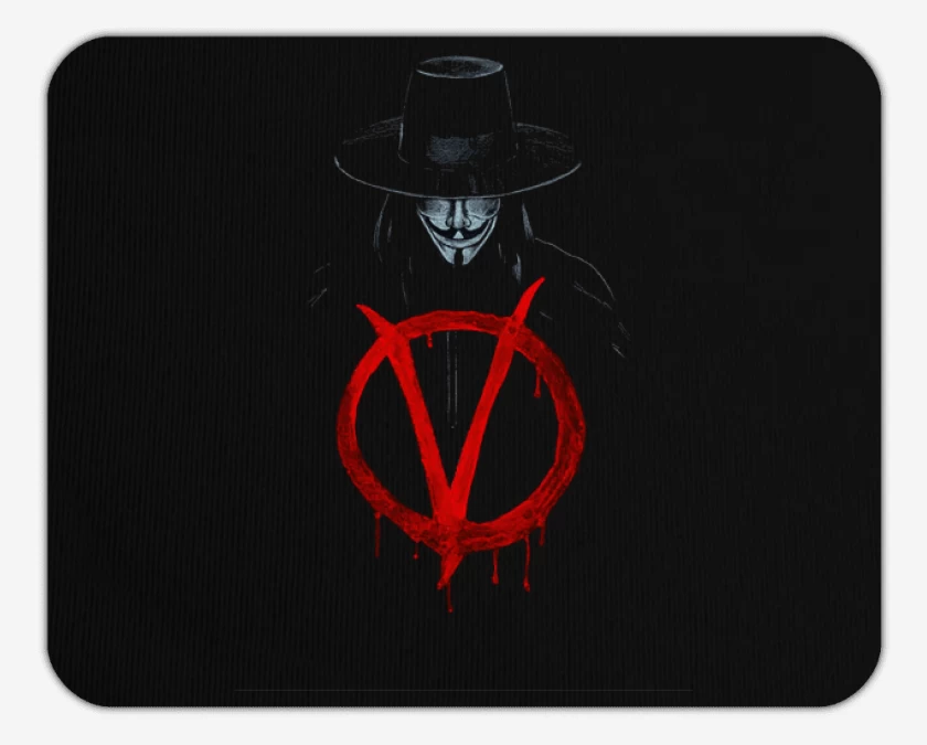 Mousepad V for Vendetta - V