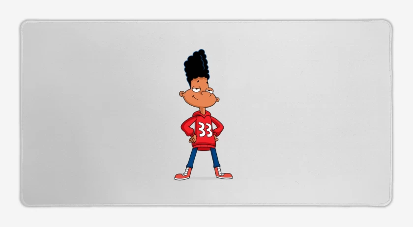 Mouse pad Gamer Blanco de Gerald