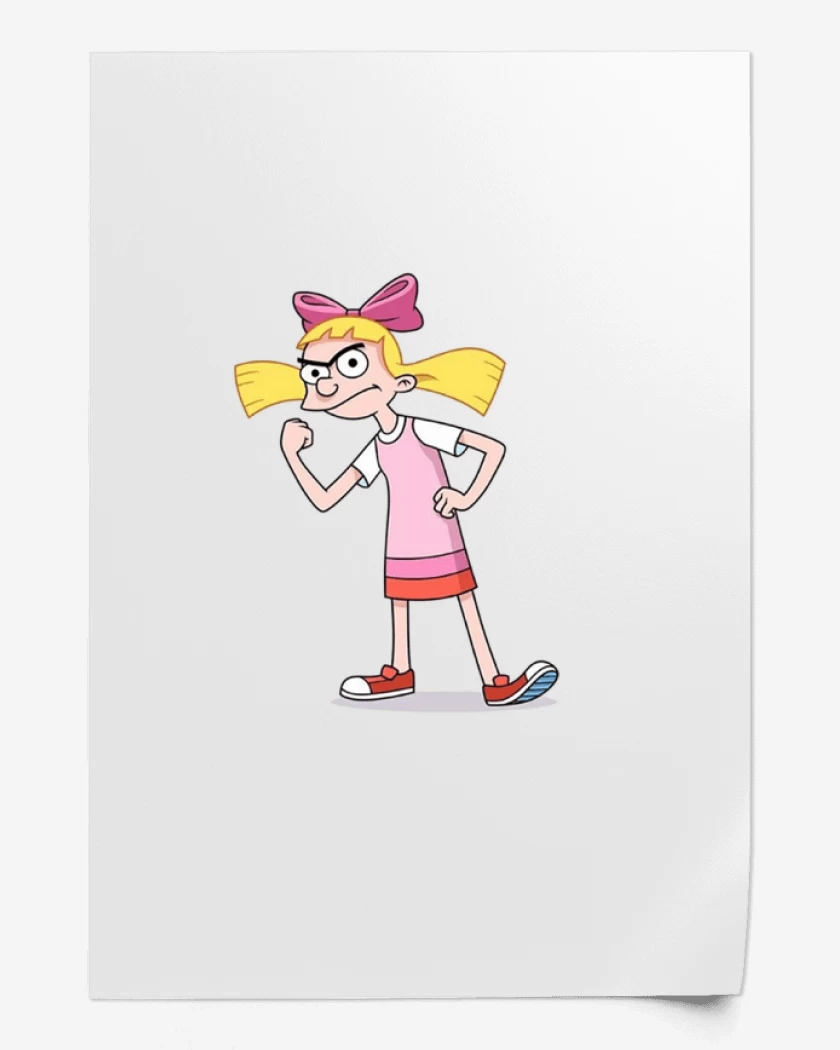 Print Blanco de Helga