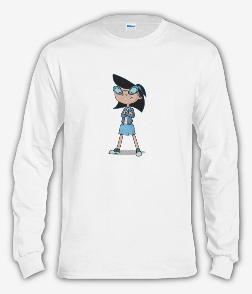 Polera manga larga Blanco de Phoebe