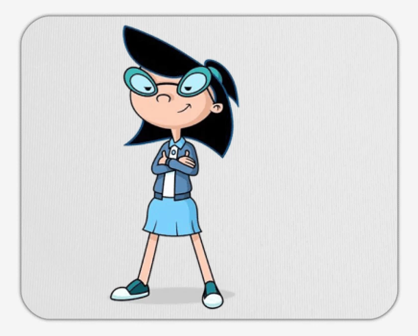 Mousepad Blanco de Phoebe