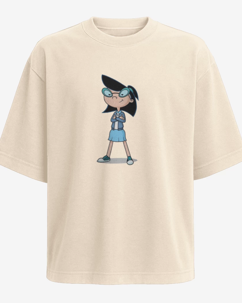 Polera Oversize Beige de Phoebe