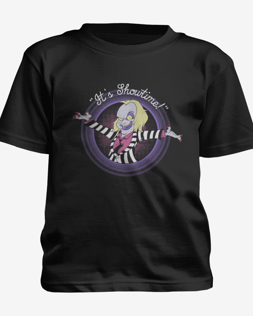 Polera de niño Negro de Beetlejuice