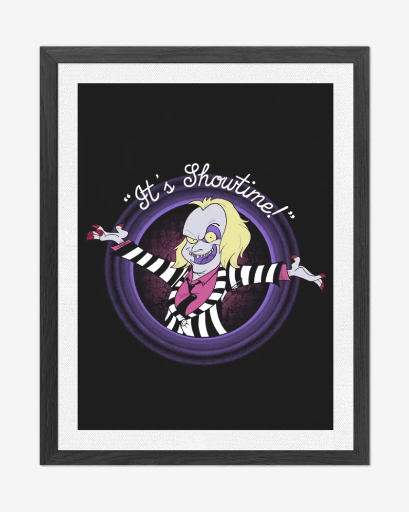 Cuadro decorativo Negro de Beetlejuice