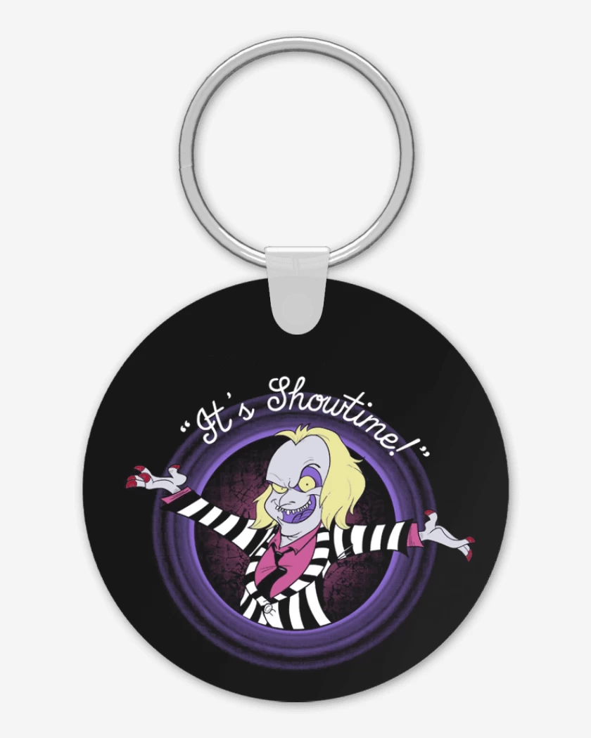 Llavero Negro de Beetlejuice