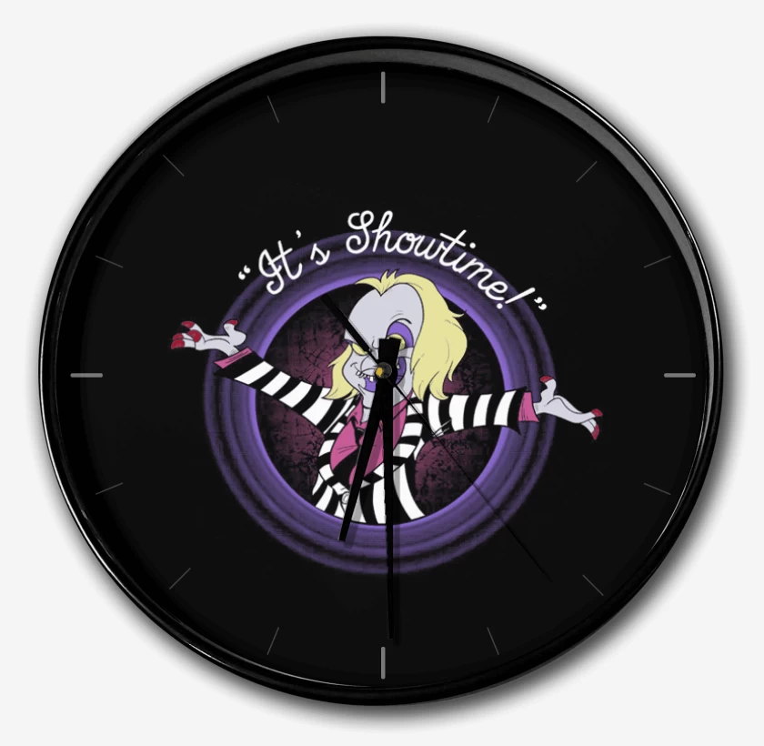 Reloj Negro de Beetlejuice