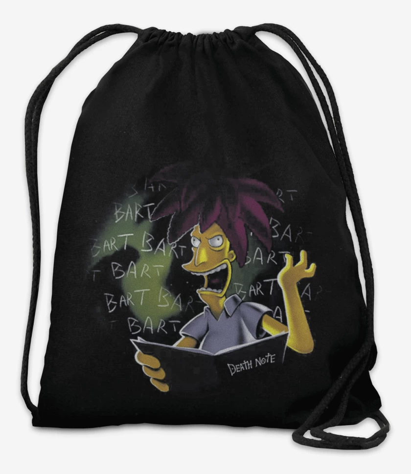 Mochila Negro de Bob Patiño Bart