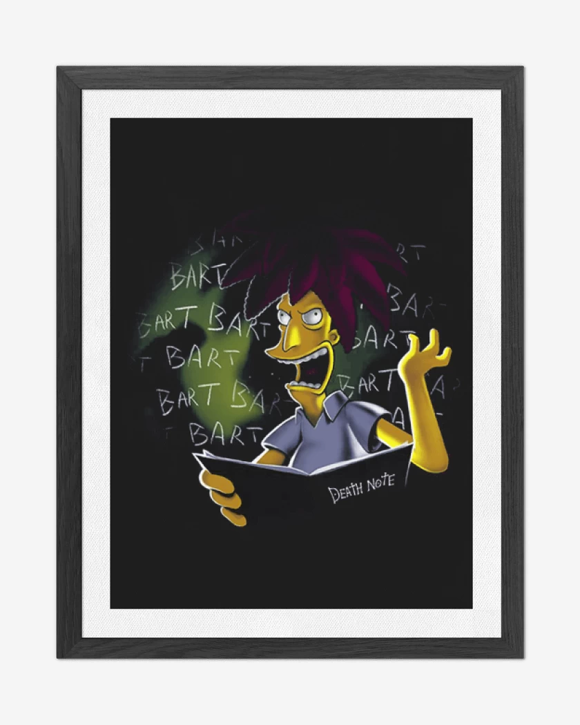 Cuadro decorativo Negro de Bob Patiño Bart