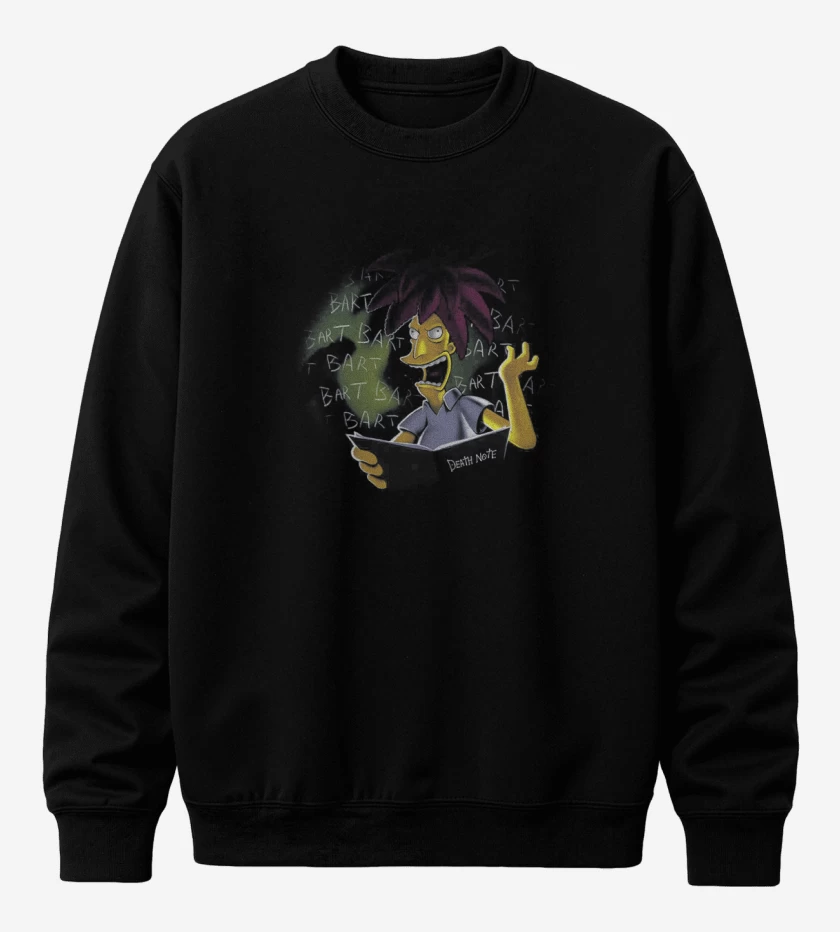 Poleron polo Negro de Bob Patiño Bart