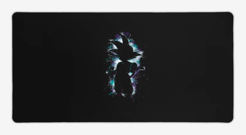 Mouse pad Gamer Negro de Goku Niño