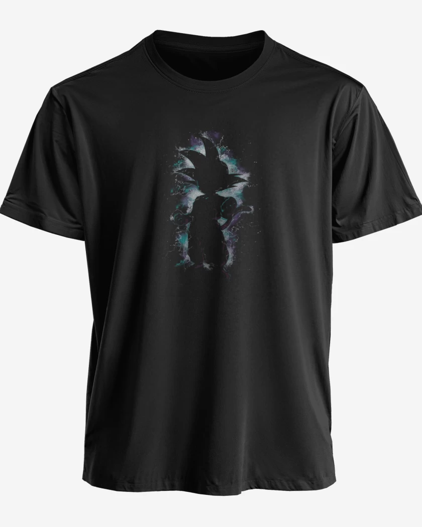 Polera Negro de Goku Niño