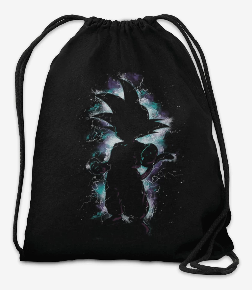 Mochila Negro de Goku Niño