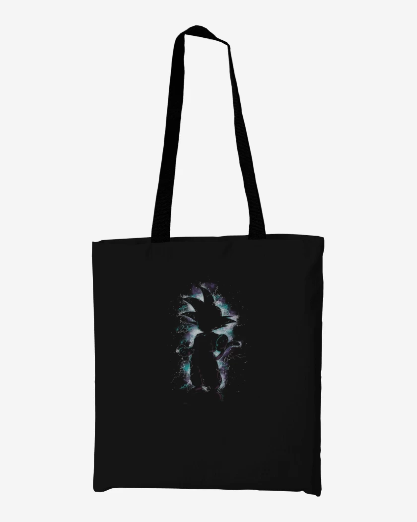 Totebag Negro de Goku Niño