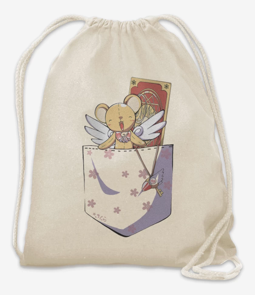 Mochila Blanco de Sakura Card Captor
