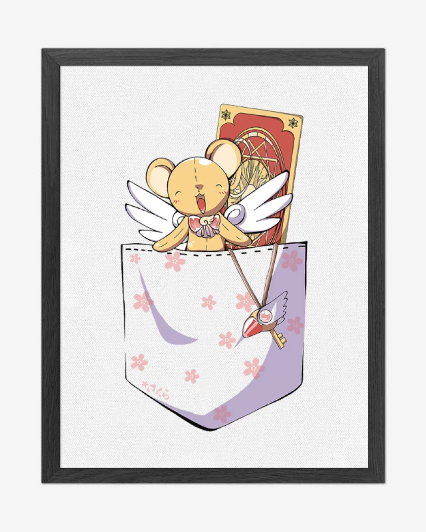 Cuadro decorativo Blanco de Sakura Card Captor