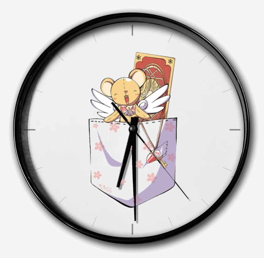 Reloj Blanco de Sakura Card Captor