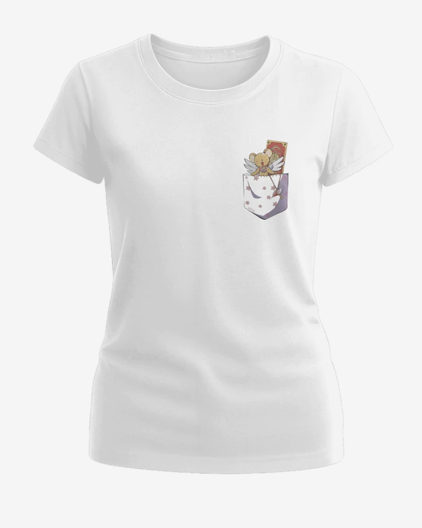 Polera de Mujer Blanco de Sakura Card Captor