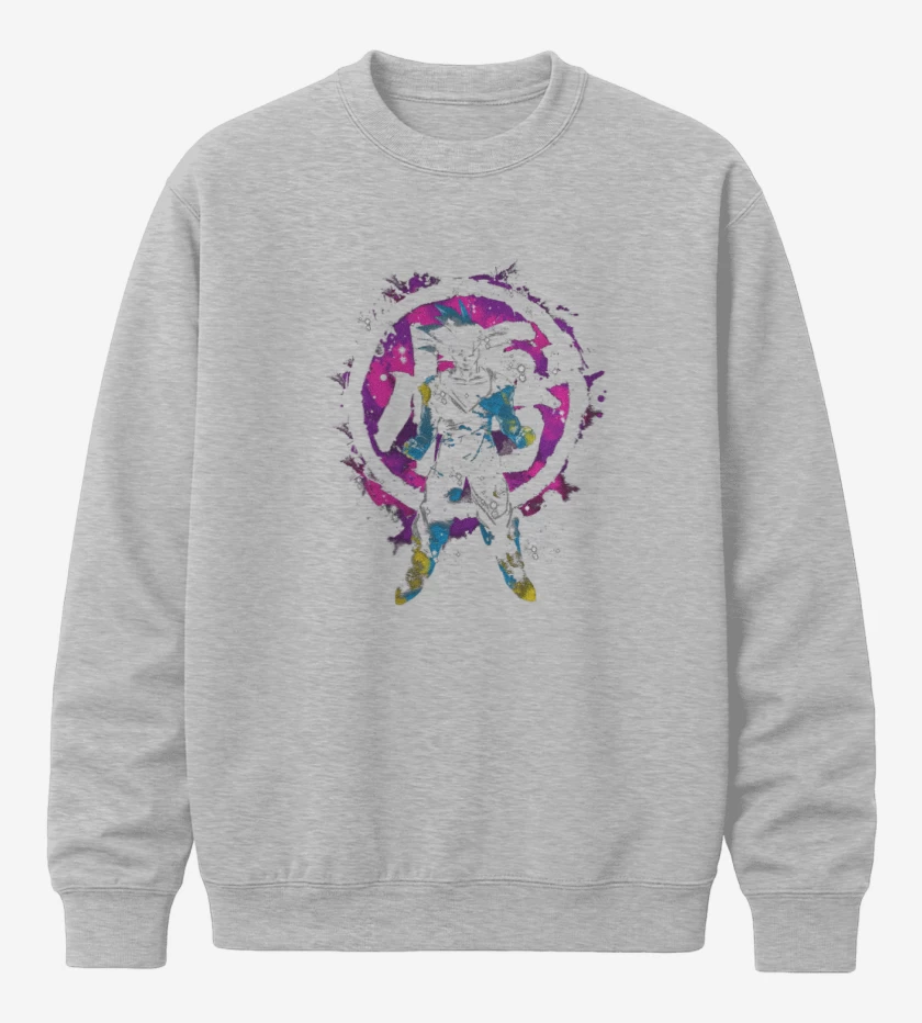 Poleron polo Goku Kanji Color