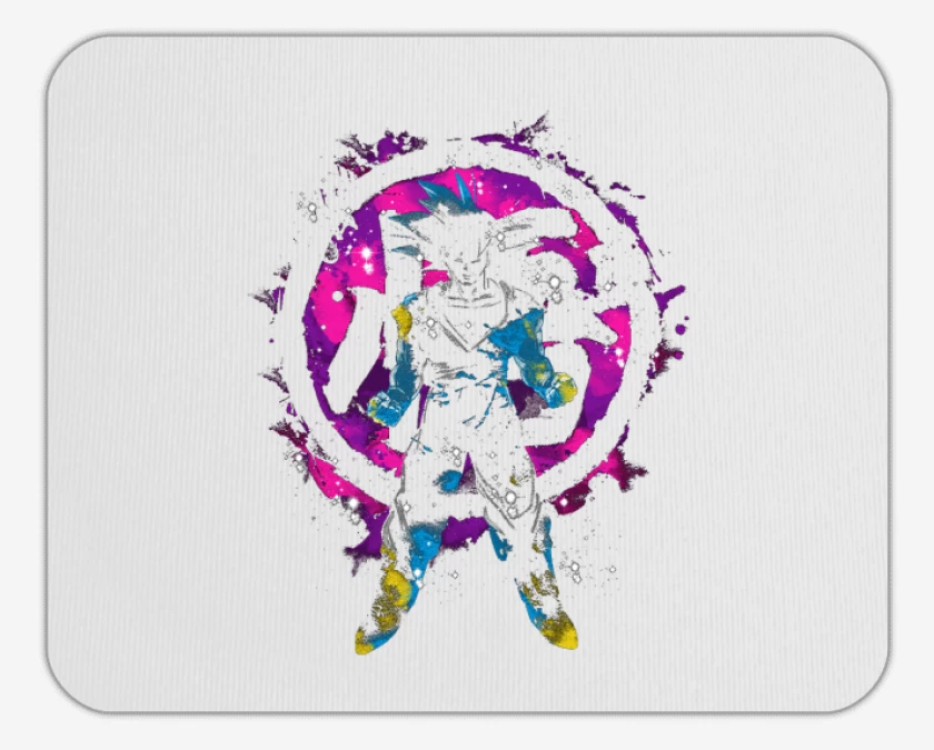 Mousepad Goku Kanji Color