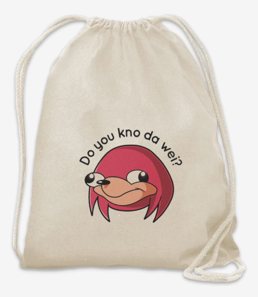 Mochila Blanco de Knuckles Uganda