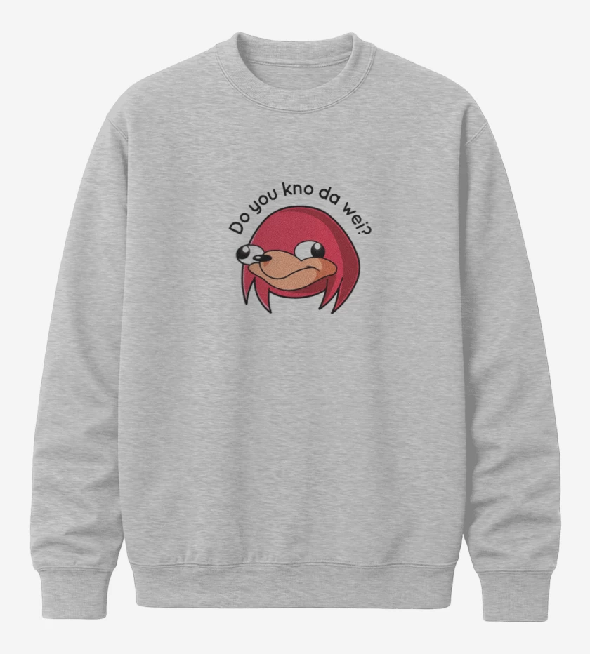 Poleron polo Gris Melange de Knuckles Uganda