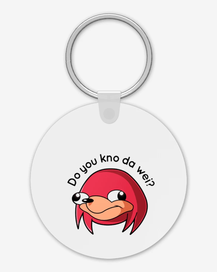 Llavero Knuckles Uganda