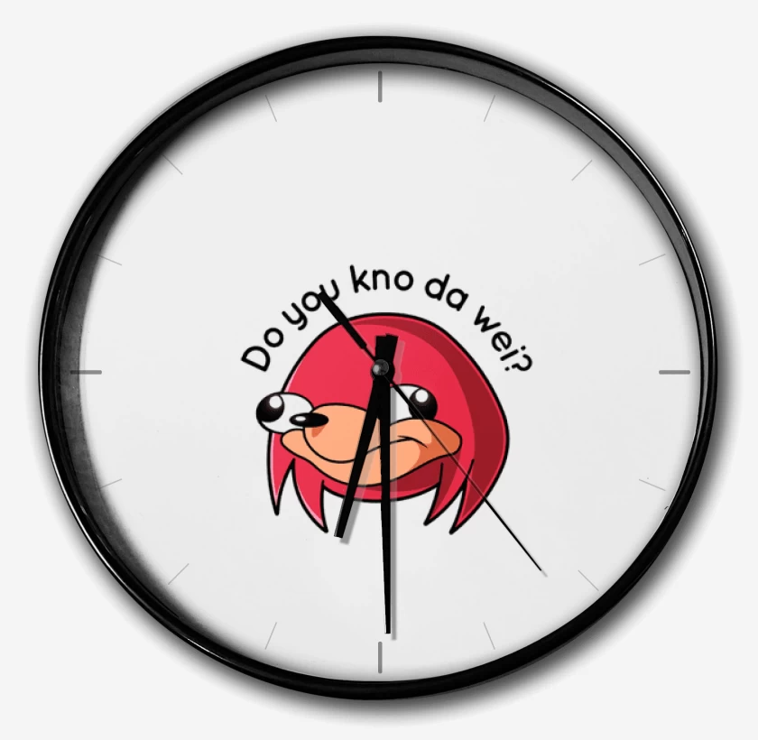 Reloj Blanco de Knuckles Uganda