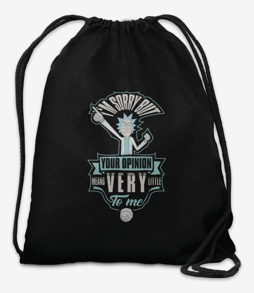 Mochila Negro de Rick your opinion