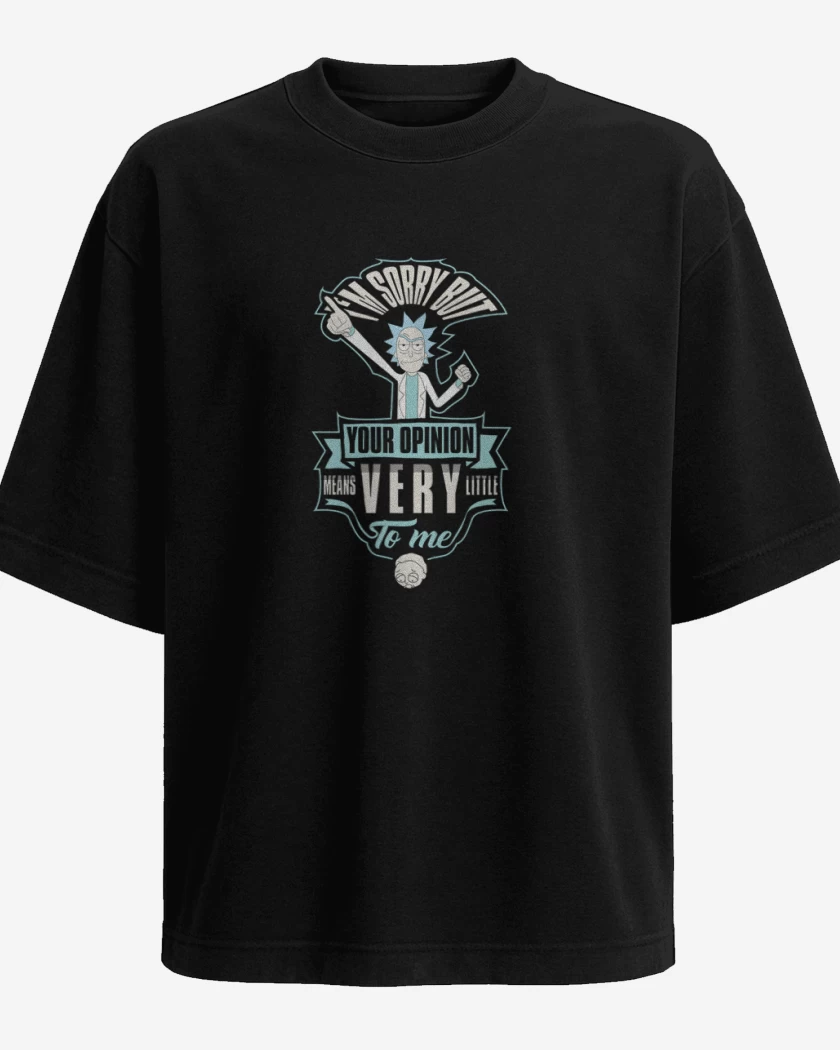 Polera Oversize Rick your opinion