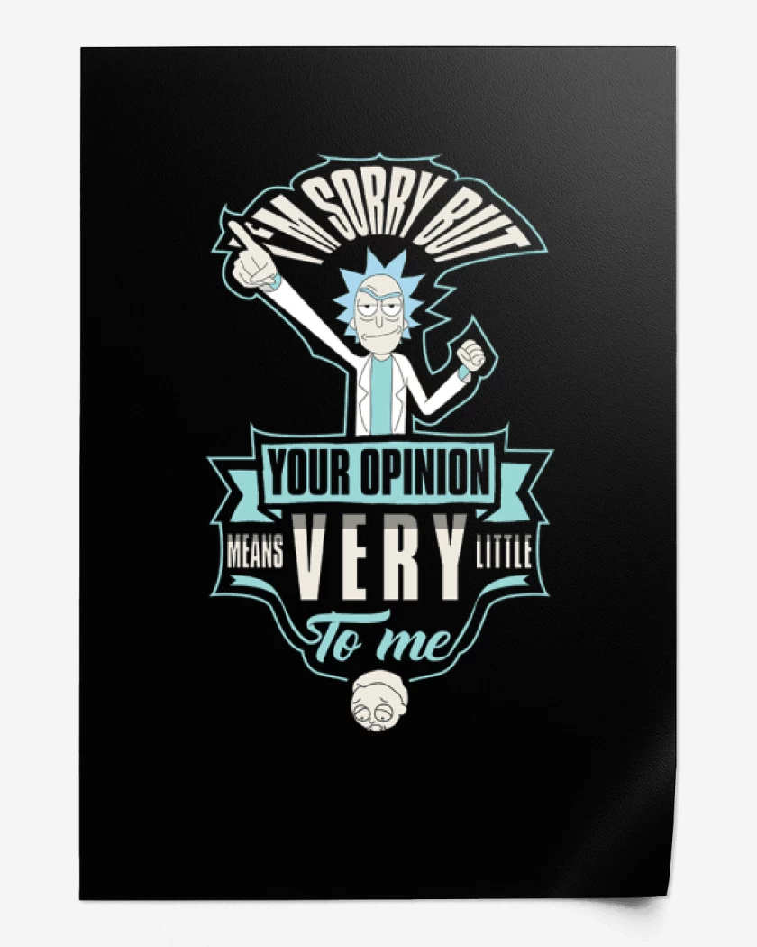 Print Rick your opinion