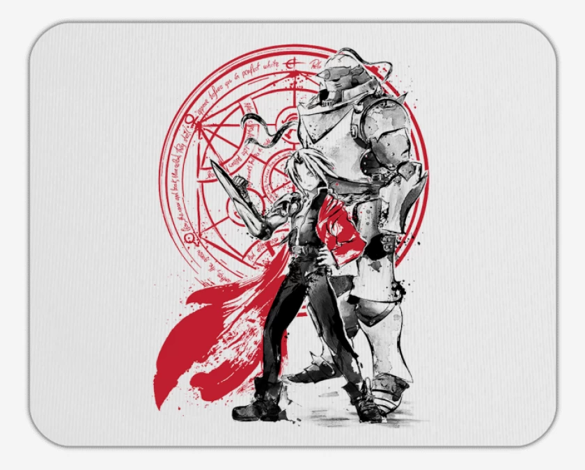 Mousepad full metal Elric Brothers