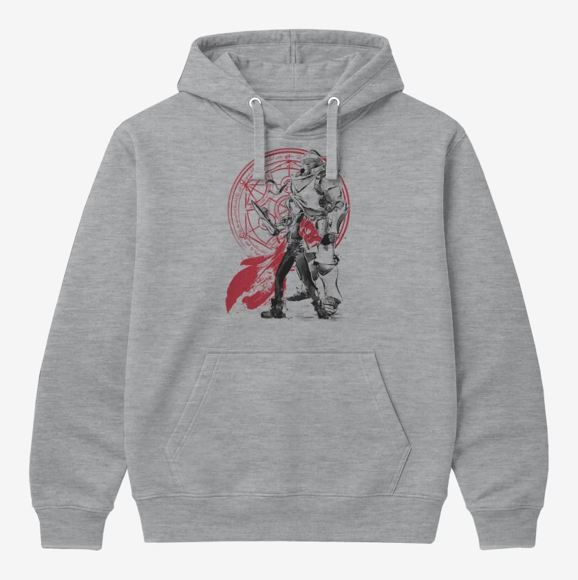 Polerón Canguro full metal Elric Brothers