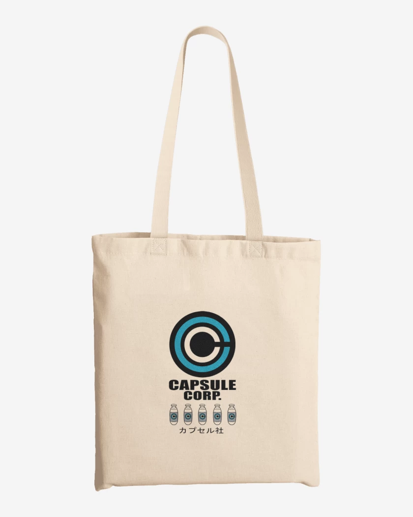 Totebag Blanco de Capsule Corp