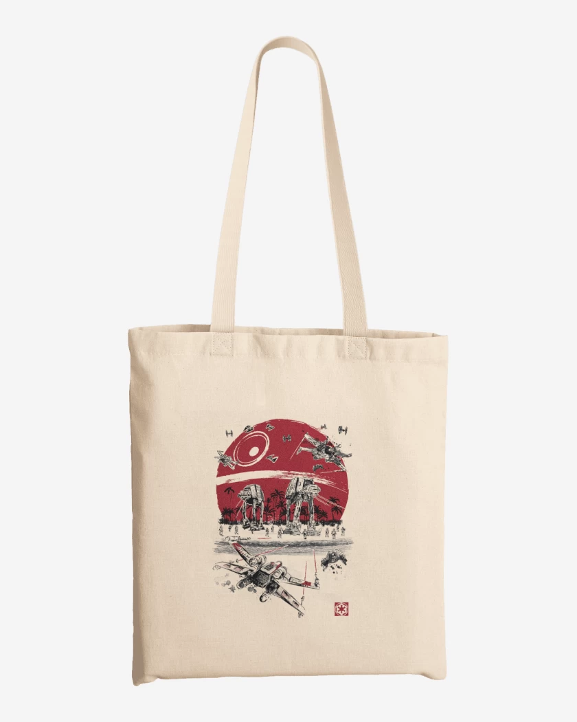 Totebag Blanco de Star wars Battle